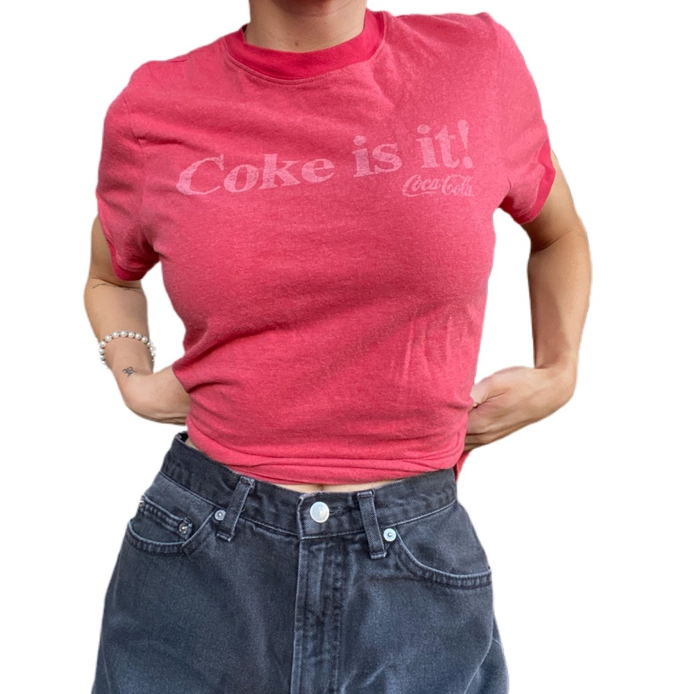 Vintage Coca-cola “Coke is it!” tee